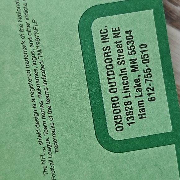 Cincinnati Bengals Fishing Tandem Spinner - Vintage - Picture 5 of 7